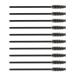 200 Pcs Makeup Mascara Wands | Eyelash Applicators | Black - Perfect for Professionals & DIY Beauty - Buy Online on SooperMarket.com