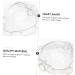 POPETPOP 10 Pcs Fruit Shaping Fruit Plastic Fruit Watermelon White Gardening Supplies 4.5x4cmx2pcs Whitex2pcs - Buy Online on SooperMarket.com
