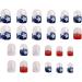 Teksome Independence Day Press On Nail Stars And Stripes Designs False Nails 4th Of July Cute Nails Stick On Nails Stars And Stripes Patriotic - Buy Online on SooperMarket.com