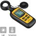 Digital Light Meter with Ambient Temperature Measurer - Up to 200,000 Lux - 4 Digit Color LCD Screen - Buy Online on SooperMarket.com