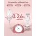 MomcoZy Ultra-Light Milk Pump V2 | Portable Double Electric Pump 27 Combinations Low-Noise & Pain-Free | Dusty Rose Flanges 17/19/21/27 mm - Best for On-the-Go Moms - Buy Online on SooperMarket.com