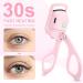Heated Eyelash Curler Electric - 2 Modes, Quick Heating, Easy Curl, Long Lasting Natural Lashes - Save Makeup Time - Pink - Buy Online on SooperMarket.com