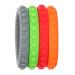 4PC Baby Biting Rings - Silicone Chicken Teething Toys - Red Orange Gray Green - Dishwasher & Fridge Safe - Ideal for Boys & Girls - Buy Online on SooperMarket.com