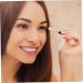 BELLIFFY 6pcs Flat Eyebrow Brush Eye Tool Brush Eyeliner Concealer Brush Makeup Tool Black Artificial Fiber - Buy Online on SooperMarket.com