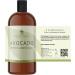 100% Pure Avocado Oil - Unrefined Cold Pressed Non-GMO | 32 oz Bulk Carrier for Skin Hair Nails & Body - Vegan & Fair Trade - Buy Online on SooperMarket.com