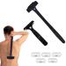 PandySarp Back Shavers for Men  Body Hair Trimmer- Foldable Long Handle Body Hair Trimmer -Wet or Dry Razor with Replaceable Blades-Men's Grooming Kit  Shaving & Hair Removal Products