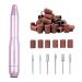 Electric Nail Drill Machine Professional 25000RPM Portable Manicure Pedicure Polishing Shape Tools Efile Nail File Drill Kit for Acrylic, Removing Acrylic Gel Nails. 64 Piece Set
