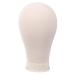 MapofBeauty 22 Inch Canvas Block Head Wig Stand for Wig Making & Styling (Beige) - Buy Online on SooperMarket.com