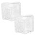 OFFSCH Apples Growth Mold 2pcs Square Apple Molds Fruit Growth Shaping Accessories Fruit Mold Fruit Shaper Melon Stereotypes