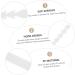 Gatuida 40-Piece Mask Hook Set - White PP Protective Coat Hanger for Muzzles & Face Masks | International Shipping Available - Buy Online on SooperMarket.com