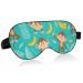 Haskirky Light Blocking Eye Mask Breathable and Adjustable Adult Men and Women Travel on Business Trips Yoga Meditation Light Smooth Comfortable Eye Mask Office Deep Sleep Goodies Monkey Banana Lea