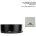Canon RF 50mm F1.8 STM Lens Hood for EOS R6 R5 RP R Camera - Reversible Lens Shade ES-65B Replacement | Compatible with 43mm Filters and Lens Cap - Buy Online on SooperMarket.com