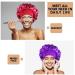 6PCS Satin Bonnets for Black Women  Large Braids Bonnet Wide Band Hair Bonnets  A #6pcs-a - Buy Online on SooperMarket.com