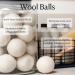 Lavant Collective Wool Dryer Balls - Set of 3 | Premium Reusable Natural Fabric Softener | Reduces Wrinkles & Drying Time | Gentle on Clothes & Skin - Buy Online on SooperMarket.com