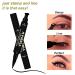 SUMEITANG 2 PCS Black Liquid Eyeliner - Cat Eye Stamp Winged Liner Pen Set for Long-Lasting, Waterproof & Smudgeproof Makeup - Buy Online on SooperMarket.com
