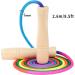 Adjustable 260 cm Skipping Rope for Kids - Wooden Handle Jump Rope for Boys & Girls - Perfect for Active Play - Buy Online on SooperMarket.com