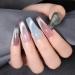 MIZHSE 10ml Universal Cat Eye Gel Nail Polish Silver Soak Off UV/LED Gel Smoothie Wide Nail Polish Gel Magnetic Gel Nail Polish with Magnet BSKMY005 - Buy Online on SooperMarket.com