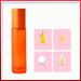 Buy Tianzd 12 Pack 10ml Matte Orange Glass Roller Bottles - Perfect for Essential Oils | Free International Shipping - Buy Online on SooperMarket.com