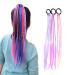 Liwein 16Pcs Colorful Hair Extensions | Vibrant Gradient Strands for Kids & Women | Perfect Braided Hair Accessories - Buy Online on SooperMarket.com