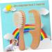 Healeved 2pcs Toddler Baby Brushes for Hair - Baby Gift Set with Wooden Comb and Bath Brush - Baby Grooming Essentials - Buy Online on SooperMarket.com