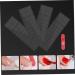 PLAFOPE 10 Sheets Nail Stickers Clear Fingernail Polish Nail Wraps Australia Transparent Nail Strips Gloss Nail Strip Naill Transfer Decals Pedicure Stickers Gel Cuticle Double Sided Tape - Buy Online on SooperMarket.com