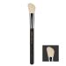 Bdellium Tools Professional Makeup Brush - Maestro Series 942 Slanted Contour - With Mix of Soft Synthetic & Natural Fibers For Adding Dimension to the Face (Black 1pc)