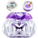 Dappen Dish Nail Art Dish Crystal Nail Art Cup Glass Liquid Powder Cup Clear Diamond Manicure Bowl with Lid Dappen Dish Cups for Nail Acrylic Liquid Powder - Buy Online on SooperMarket.com