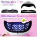 UV LED Nail Lamp 280W | Quick-Drying Nail Dryer with 66 LEDs Car Sensor & 4 Timer Settings - Portable & Spacious Nail Tool Set - Buy Online on SooperMarket.com