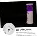 Mikinona 1 Set Hydrating Instrument Travel Steamer Mini Face White Hydration Instrument Spray Abs 12X4.5X4.3cm - Buy Online on SooperMarket.com