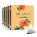 720 DGree "infuuzed" taste iced peach - 100 bags at least 50 liters - without adding sugar no calories - of course delicious for your drinking bottle: the drinks alternative to iced tea lemonade iced tea peach 60 g (5 pack)