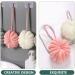 OSALADI 4pcs Pumpkin Bath Flowers - Exfoliating Shower Pouf Loofah & Bath Sponge for Toddlers - Portable Bath Ball & Body Scrubber - Buy Online on SooperMarket.com