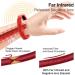 RedUp Far Infrared Negative Ions Wristband Infrared Negative Ions Wristband Lymph Drainage Magnetic Bracelet for Men Women Blue - Buy Online on SooperMarket.com