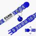 Tagme Cat Neck Band - 2 Pack Customizable Cat Necklace with Safety Clasp & Bell | Adjustable 18-31 cm Navy Blue - Buy Online on SooperMarket.com