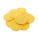 Facial Sponge 12pcs Facial Wooden Sponges Compact Round Beauty Makeup Tool Skin Tone Yellow