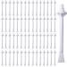 Gtiwung 100 piece Nasen hair wax Applicator waxing sticks Applicator plastic wax rod dual use of nose wax sticks nasal hair rods for nostril cleaning and nasal hair removal