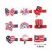 American Flag Hair Clips - Patriotic 4th of July Independence Day Accessories for Kids - Buy Online on SooperMarket.com