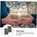 PLAFOPE 2pcs Black Linen Soap Bag Soap Mesh Pouch Bar Soap Pouch Drawstring Soap Bag Soap Mesh Holder Flax - Buy Online on SooperMarket.com