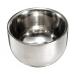 REFURBISHHOUSE stainless steel brush shaving bowl shaving mug shaving pot shaving cup shaving can