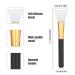 2 PCS Silicone Face Mask Brushes - Beauty Tool Applicator for Facial Mud Masks - Soft Hairless Body Lotion Applicator Brush - Makeup Tools for Women and Girls in Black - Buy Online on SooperMarket.com