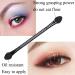100 Pcs Disposable Eyeshadow Sponge Set | Bulk Dual Sided Applicators Brushes (2 Sizes) - Buy Online on SooperMarket.com