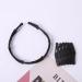 Portable Folded Hair Bands Adjustable Headband Multipurpose Telescopic Hairband Hair Clips for Women Girl Washing Makeup Travel Outdoor Fashion Hair Accessories Black - Buy Online on SooperMarket.com