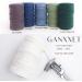 GANXXET Bay Leaf Color Macrame Cotton Cord 2mm 3 ply Recycled | 480 Feet / 160 Yards | DIY Macrame and Crafts Cord for Wall Hangings, Plant Hangers, Coasters - Buy Online on SooperMarket.com
