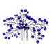PLAFOPE Bridal Wedding Comb Bridal Headpieces Bridal Side Combs Hair Combs for Women Decorative Wedding Hair Accessories Hair Combs for Women Accessories Hair Comb Clip Bride Hair Comb