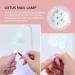 Saviland Portable 21W Gel X Mini UV Nail Lamp for Quick Gel Nail Drying at Salon or Home - Buy Online on SooperMarket.com