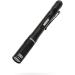 NEBO Inspector, Powerful Waterproof Pocket Light, Three Light Modes, Adjustable Zoom, Impact Resistant, Black