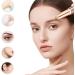 Rechargeable Eyebrow Hair Remover Electric Painless Eyebrow Trimmer Epilator for Women Eyebrow Razor with Light Brows Shaper. for Face Hair and Nose Hair Portable Eyebrow Hair Removal Razor. Gold - Buy Online on SooperMarket.com