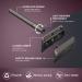 Buy Black Double Edge Safety Razor Set Classic Metal Razor for Men Zero Waste with 10 Replacement Blades - Buy Online on SooperMarket.com