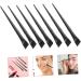 PLAFOPE 12pcs Practical Eyeliner Brush Eye Liner Makeup Brush Angled Eyebrow Brush Eye Liner Brush 15.5x1.2x0.6cm Black - Buy Online on SooperMarket.com