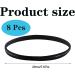 Buy 8pcs Black Sports Headbands - Anti-Slip Elastic Hair Bands for Men & Women | Perfect for Yoga Football Running & Fitness - Buy Online on SooperMarket.com