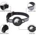 Premium Leather Airtag Cat Collar - Adjustable Reflective GPS Neck Band for All Cat Sizes | Anti-Loss Tracking & Safe Design - Buy Online on SooperMarket.com